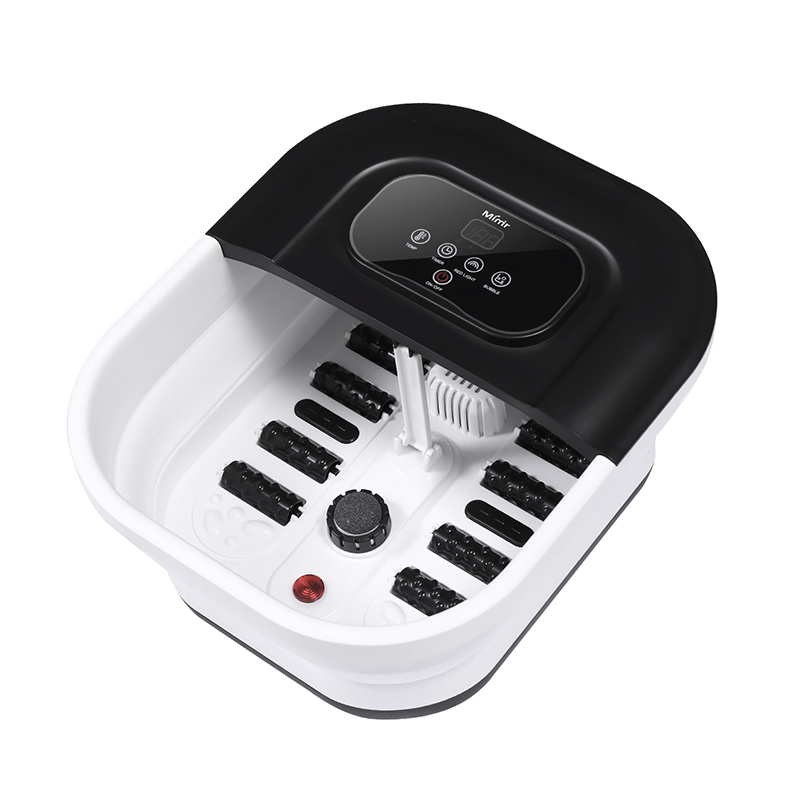 MZD-22B-2 500W skládací masážní stroj na nohy s 8ks masážními válečky pro relaxační masáž nohou